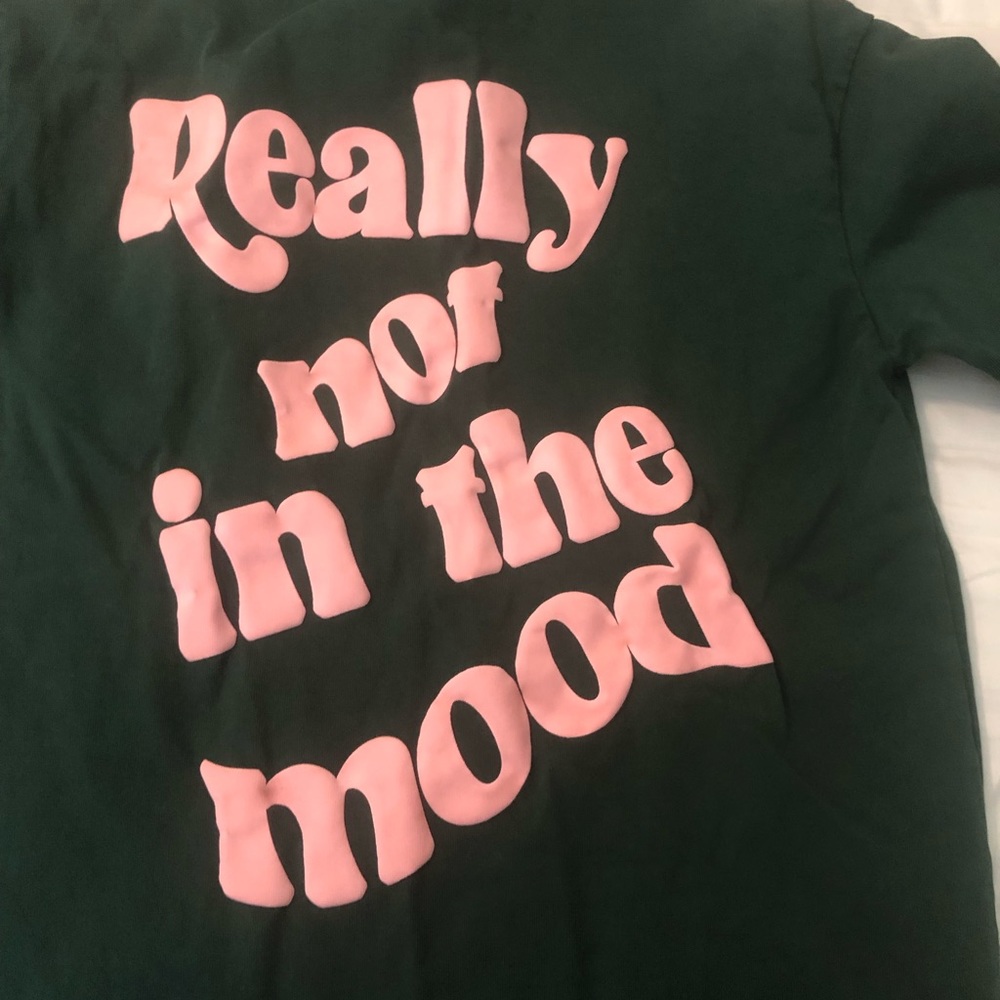 Green graphic tee
